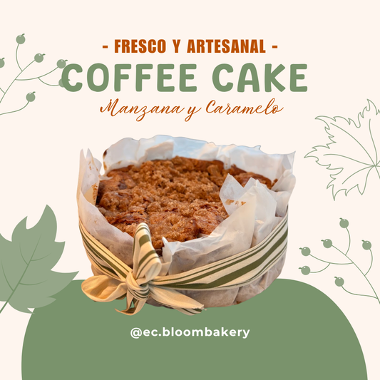 Coffe Cake de Manzana + Caramelo = El dúo dinámico 🍎🔥